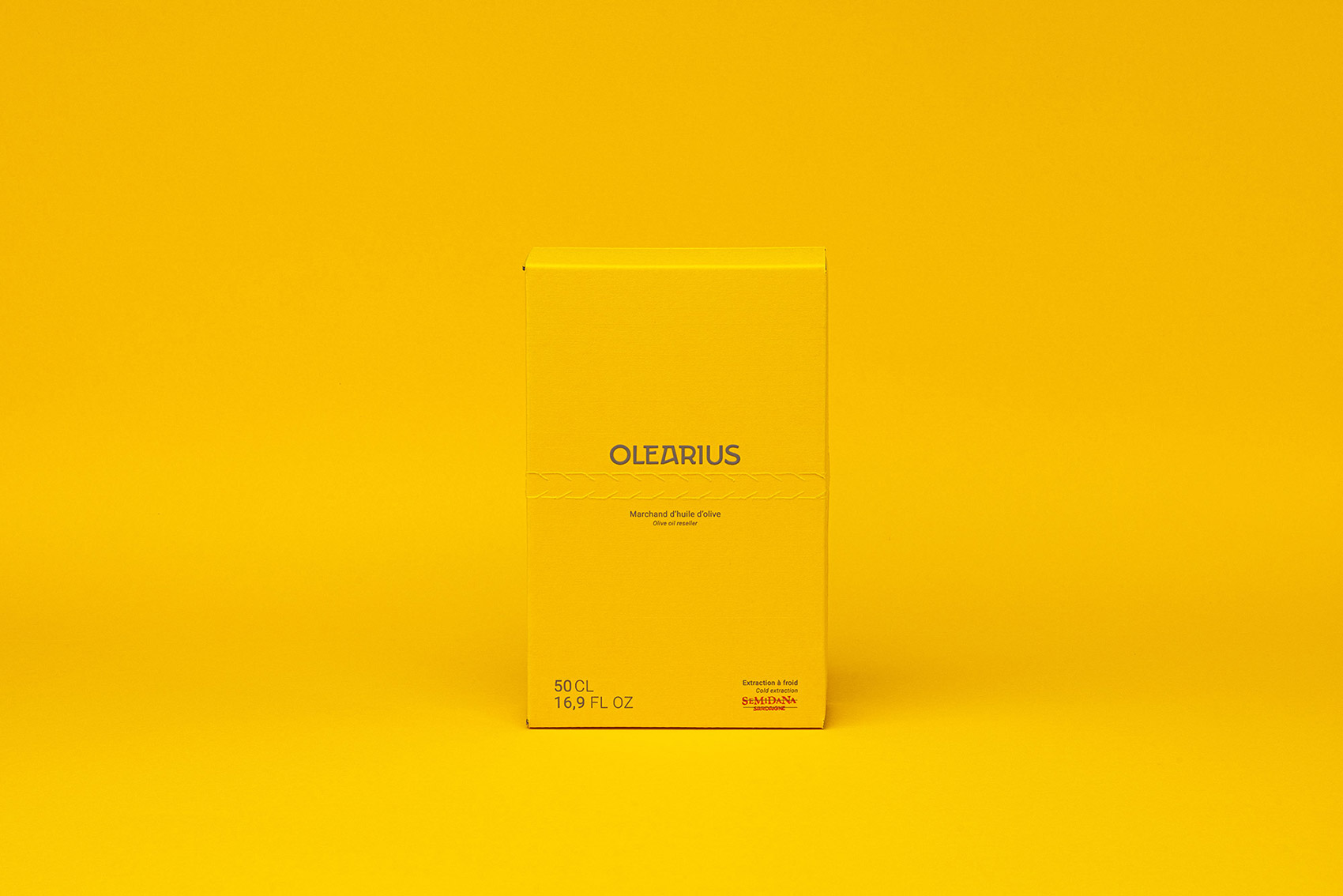 Packaging avec sérigraphie et vernis