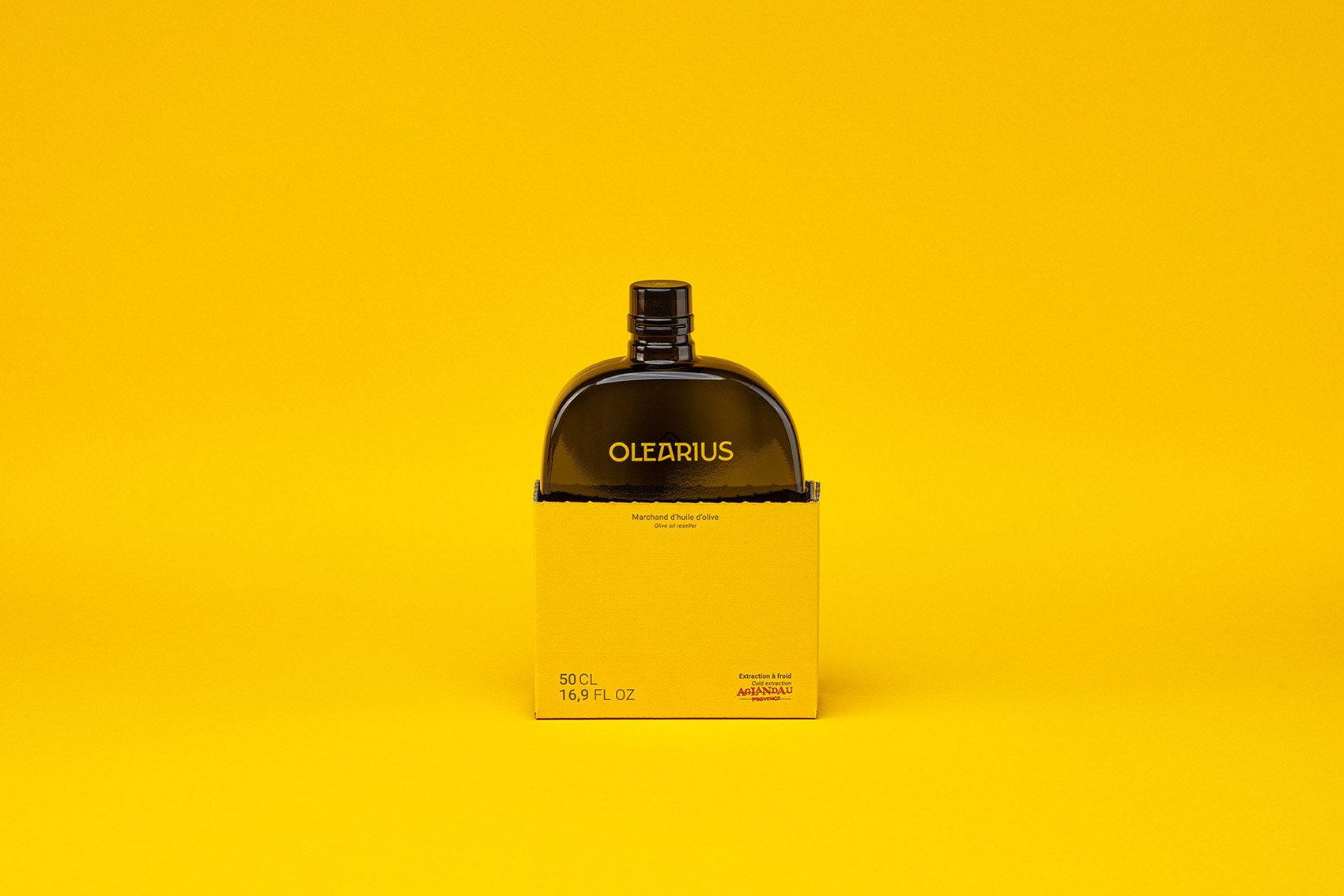 Packaging avec sérigraphie et vernis